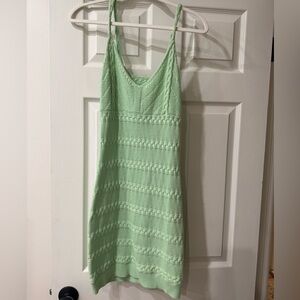Mint Green Sleeveless Dress